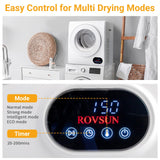 Portable Clothes Dryer, Front Load Electric Dryers Machine Bonnlo