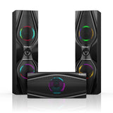 Bobtot Home Theater Systems Surround Sound Speakers - 1200 Watts 10 inch Subwoofer 5.1/2.1 Channel Audio Stereo System with ARC Optical Bluetooth Input for 4K TV Ultra HD AV DVD FM Radio USB