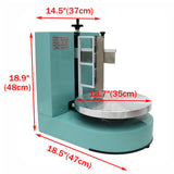 THUXEON 110V 4-12INCH Cake Cream Spreading Coating Smearing Machine Cream Spreading Coating Smearing Machine Decorating Coating Machine