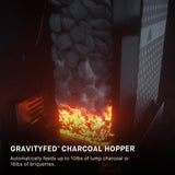 Digital Charcoal Grill, Griddle and Smoker with Digital Control, App Connectivity and 800 Cooking Square Inches in Black Masterbuilt