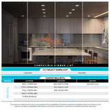 LUXRITE 16 Pack 4 Inch Square Recessed LED Can Lights, CCT Color Temperature Selectable 2700K | 3000K | 3500K | 4000K | 5000K, Dimmable Recessed Lights, 750 Lumens, CRI 90, Energy Star, Wet Rated