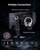 KTC 25M2 Pro 400Hz Gaming Monitor, 24.5 Inch 360Hz Gaming Monitor 1080P, Fast IPS, 1ms GTG, DAC, Adaptive Sync, Vertical Monitors w/Shielding Hood, HDMI DP, Tilt/Swivel/Pivot/Height Adjustment, VESA