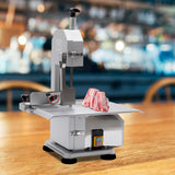 Commercial Electric Meat Saw, 650W 110V Bone Saw Bone Cutting Machine, 0.8-4.3 Cutting Thickness, Sawing for Chicken Fish Chops Bone Trotter Beef
