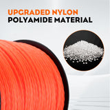 1889-ft Trimmer Line Round Twist, Commercial 2.4 mm/095-Inch String Trimmer Line in Spool, Weed Eater String 095