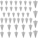 42 Pcs Fishing Weights, 1oz/3oz/4oz/6oz Pyramid Sinkers Kit, Pyramid Fishing Sinkers, Rig Freshwater Saltwater Fishing Lead Weights Tideme