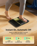 RunStar 14-Inch Scale for Body Weight 550lbs, Extra Wide Platform Digital Bathroom Scale Highly Accurate, Large LED Display, Baby/Pet Mode, 8mm Tempered Glass for Heavy People