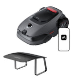 MOVA LiDAX Ultra 1000 Robot Lawn Mower Wire Free with Garage for 1/4 Acre, RTK-Free+360° 3D LiDAR+AI Vision Mapping, Zero-Edge Cutting, Cutting Height 1.2"-3.9", 45% Slope, 150 Managed Zones Dual Maps