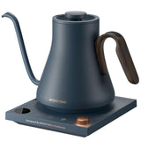 INTASTING Electric Kettle, Gooseneck Electric Kettle, ±1℉ Precise Temperature Control, Stainless Steel Interior, Quick Heating for Pour Over Coffee, Tea & Boiling Water, 0.9L (Navy Blue)