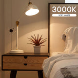 LUXRITE A19 LED Light Bulb 100 Watt Equivalent, 3000K Soft White, 1500LM, Non-Dimmable, Standard LED Light Bulbs, 12.5W, E26 Base, Enclosed Fixture Rated, Damp Rated, ETL Listed (96 Pack)