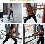 VEICK Resistance Bands for Working Out - Exercise & Pull Up Assistance Bands Set for Men & Women - Power Weight Gym at Home Fitness Equipment