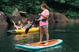 BLUESTORM Cirro 16 Manual Inflatable Belt Pack for Adults | US Coast Guard (USCG) Approved Life Jacket Waist Belt PFD for SUP Paddleboarding, Fishing & More (Hi Vis)