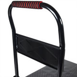 330 lb Folding Platform Truck Cart with 4" Silent TPR Wheels, Heavy Duty Flatbed Push Cart Dolly