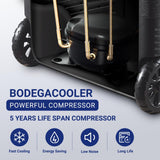 BODEGACOOLER 12 Volt Car Refrigerator,58QT(55L) Car Fridge with Wheels,RV Portable Freezer Single Zone,with APP Control