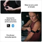 POLAR Verity Sense - Red, Optical Heart Rate Monitor Armband, Model 920110148, Versatile Sensor for Any Sport & Exercise, Including Swimming, 30 hours Battery Life