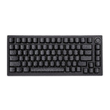 Jiawu Wireless Mechanical Keyboard with PBT Keycaps (Black)