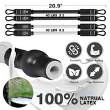 Ayombo Pilates Bar, Multifunctional Pilates Bar Kit with Resistance Bands, Adjustable Fitness Workout Equipment Set for Men Women, Portable Home Gym