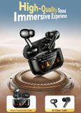 Wireless Earbuds, Smart Touchscreen Ear Buds, ANC Headphones, Bluetooth 5.4