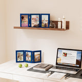 decorUhome Blue Triple 6x4 Picture Frame Horizontal, MDBU08