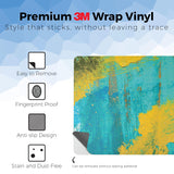 Phone Skin Compatible with Microsoft Surface Laptop 13.8" 8th Edition (2026) - Acrylic Blue - Premium 3M Vinyl Protective Wrap Decal Cover - Easy to Apply | Crafted in the USA by MightySkins