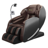 Real Relax 2026 Massage Chair Full Body,Zero Gravity SL-Track Shiatsu Massage Recliner with Upgraded Phone Controller and Holder,APP Control,Child Lock,Pause Button and Led Light,Favor-06,Dark Brown