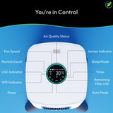 Air Oasis iAdaptAir 2.0 Whole Home HEPA Air Purifier Bundle – 5 Air Purifiers for Home, Bedroom & Pets (3 Small, 1 Medium, 1 Large) – Allergy, Mold & Smoke Removal