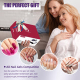 Nail Lamp，UV Light for Nails Gel Polish with 57 Lamp Beads 4 Timer LadyMisty