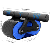 Automatic Rebound Ab Roller Wheel for Home Gym – Sturdy Core Fitness Equipment with Knee Pad – Perfect Abdominal Exercise For Men & Women, Effective Abs Workouts & Strength Training HAVENYX