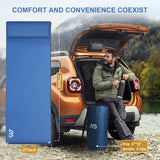 Self Inflating Sleeping Pad for Camping 3.1" Ultra-Thick Memory Foam Camping Mattress 20s Quick Inflation Camp Mat NYZ