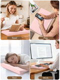 2-in-1 Ergonomic Keyboard Stand with Wrist Rest, Pink