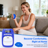FitBeast Grip Strength Trainer Kit, Digital Grip Strength Tester with Dual-Resistance Ring & Soft Stress Ball for Recovery, Therapy & Hand Strength Improvement (Hand Rehab 3-in-1 Kit)