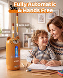 AFMAT PSY1 Electric Pencil Sharpener, Fully Automatic, for 6.5-12mm Pencils