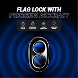 Blue Tees Golf Series 4 Ultra Golf Rangefinder with Slope Switch, 1200 Yards Range Finder, OLED Display, 6X Magnification