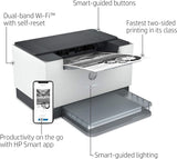 HP Laserjet M209dw Wireless Black & White Laser Printer, Single-Function, Print