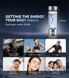New Upgrade Hydrogen Water Bottle Generator【Industry TOP - 24-Hour Hydrogen Lock】【NO.1 Double Hydrogen Content】| 0 Chlorine & 0 Ozone | 100% Leak-Proof Seal, Sports Hydrogen Water Bottle for Gym