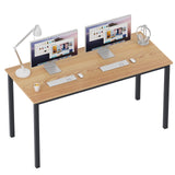 Computer Desk 63 inches Large Size Office Desk Gaming Desk Computer Table with BIFMA Certification Sturdy Office Desk