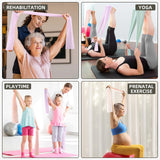 Resistance Bands for Working Out, Exercise Bands, Resistance Band for Physical Therapy, Stretch Bands for Pilates, Rehab, Stretch, Strength Training and Yoga Starter Set VITEVER