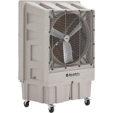 Global Industrial 30" Diameter Portable Evaporative Cooler with LCD Display, 26 Gallon Capacity, 3 Speed, Direct Drive, Up To 10594 CFM, Industrial & Commercial Cooler