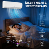 GarveeHome SEER 19 12000BTU 115V Mini Split Air Conditioner | Energy-Efficient Inverter AC System with Remote Control & Easy Installation Kit for Rooms Up to 750 Sq.Ft