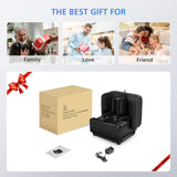 2 in 1 Foot Massager Machine & Ottoman Rest, Shiatsu Foot and Calf Massager with Heat, Kneading, Vibration, Compression Massagers for Feet, Ankle, & Leg COMFIER