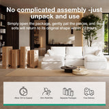 Novilla 104.3" Modular Cloud Couch, Modern Sectional Sofa with Smarts Coil® Support