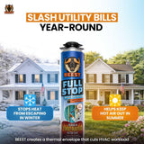 BEEST FullStop Fire-Rated Spray Foam Insulation for Walls & Attics