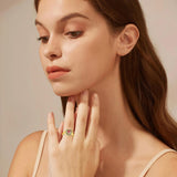 Oseew 2027 Women High School College Graduation Class Ring