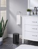 SunnyPoint 4.5 Liter(1.2 Gallon) Small Round Trash Can with Plastic Inner Bucket; Bathroom