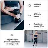 Polar H10 Heart Rate Monitor Chest Strap - ANT + Bluetooth, Waterproof HR Sensor for Men and Women, Black, XS-S