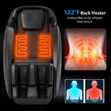 Giantex Full Body Massage Chair, SL Track Massage Recliner Zero Gravity W/Negative Ion Generator, Auto Shoulder Detector, Airbags, Back Heater, Shiatsu Sofa, Free Indoor Delivery