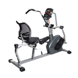 Sunny Health & Fitness Elite Recumbent Cross Trainer & Elliptical Machine with 12-Level Magnetic Resistance, Easy Adjust Seat & Exclusive SunnyFit® App Enhanced Bluetooth Connectivity