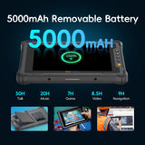 ONERugged M80J Rugged Tablet, 8 Inch Heavy Duty Outdoor Work PC, Windows 11 Pro, Intel N5100, 8GB+128GB, IP65, Glove Touch, for Field Service, Outdoor Construction