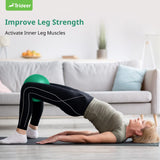 Trideer Exercise Balls Physical Therapy, 9 Inch Pilates Ball Between Knees for Physical Therapy, Mini Exercise Ball - Yoga Ball, Small Workout Balls for Core Strength and Back Support Trideer