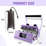 Tumbler Heat Press Machine 110V Tumbler Mug Press for 30oz 20oz 16oz Sublimation Straight