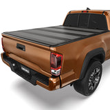 OEDRO Hard Quad-Fold Low-Profile Tonneau Cover Fit for 2016-2023 Tacoma 5ft